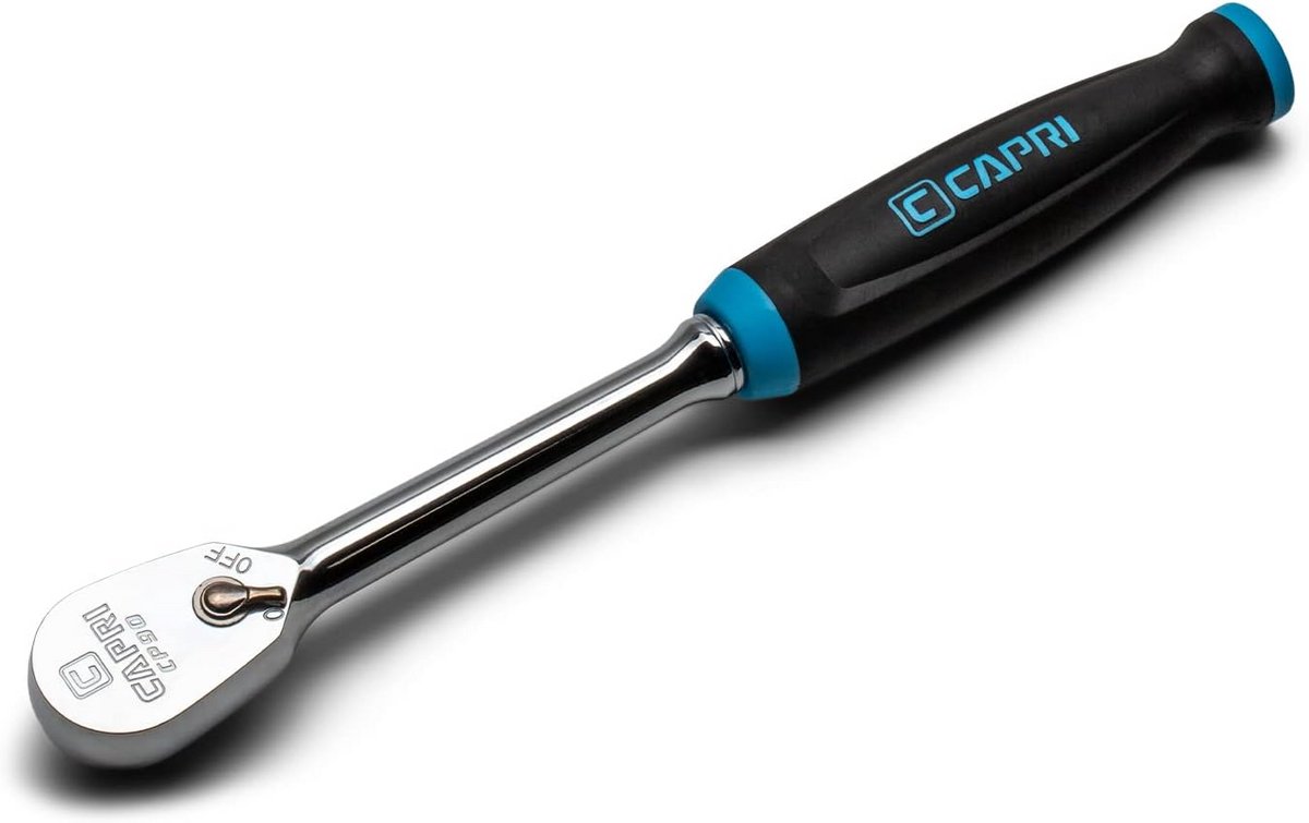 Fijne 90-Tands Ratel 1/2 Inch Met Ergonomische Grip voor Nauwe Ruimtes