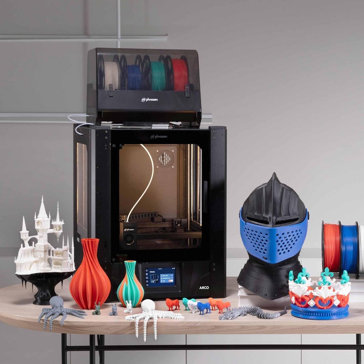 3D Printer Filament PLA 1.75mm Geel - Hoge Printsnelheid tot 600mm/s - 1kg