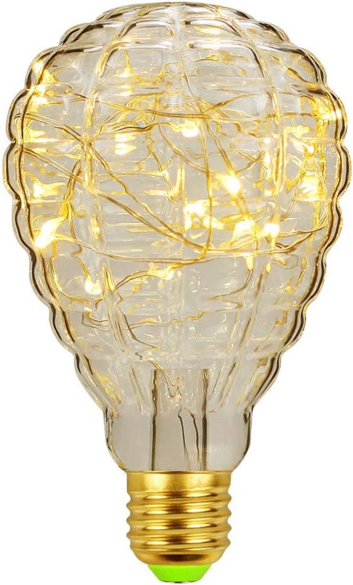 Edison Ledlamp met Koperdraad Decoratieve Sfeer E27