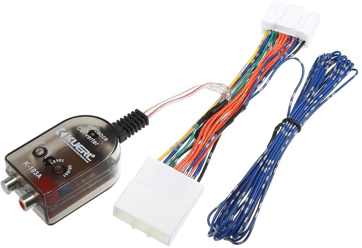 Universele Radio Subwoofer Versterker Kabelboom Adapter voor Diverse Auto's