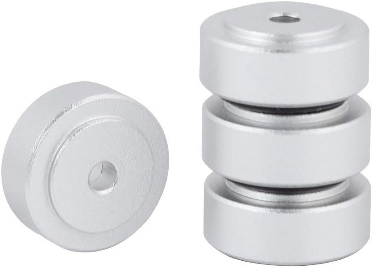Isolatievoeten voor Audioapparatuur: Trillingsdempende Amplifier Voeten 4 Stuks