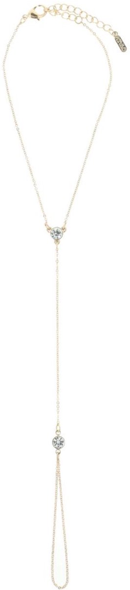 Otazu - Twin Crystal Enkelband- Transparent