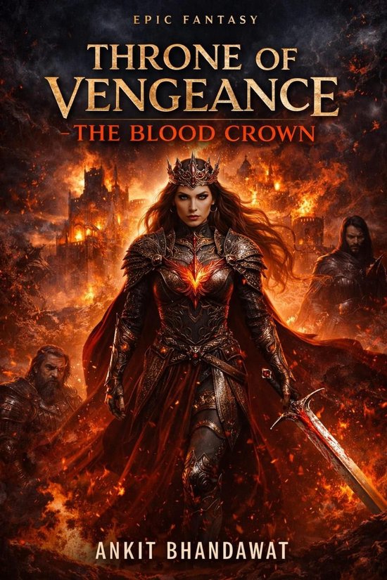 Throne of Vengeance - The Blood Crown - cover