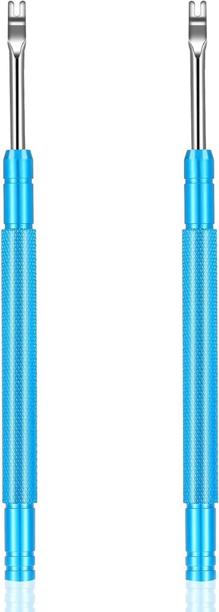 Wijzer verwijderaar horloge, hendel trekker gereedschap blauw, horloge reparatie accessoires