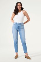GARCIA Isabella Dames Mom Fit Jeans Blauw