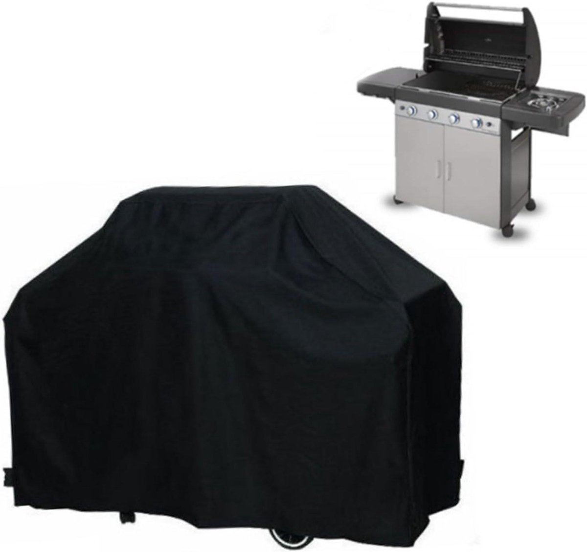 Weerbestendige hoes voor gasbarbecue - Grillbescherming tegen wind en water