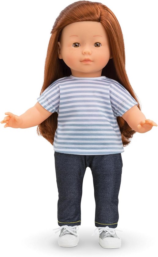 Gestreept T-shirt voor Poppen (36 cm) - Poppenkleding — afbeelding 4