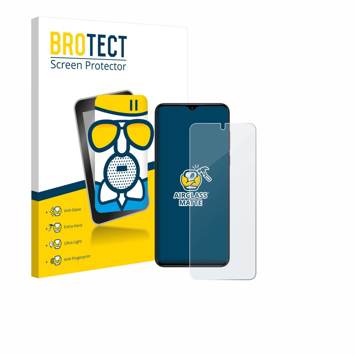 BROTECT - Screenprotector voor ZTE Nubia Neo - Folie Beschermfolie Beschermglas matte