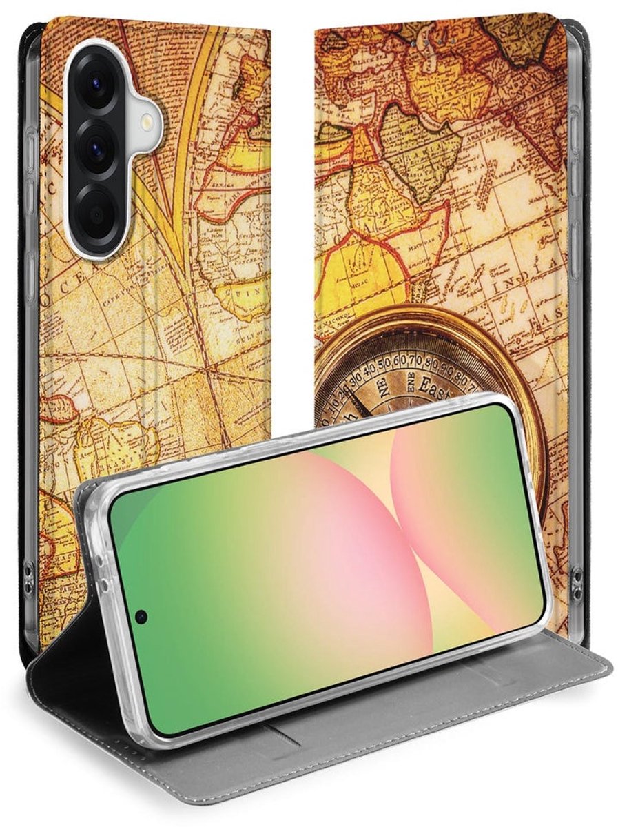 Bookcase Samsung Galaxy A57 Kompas