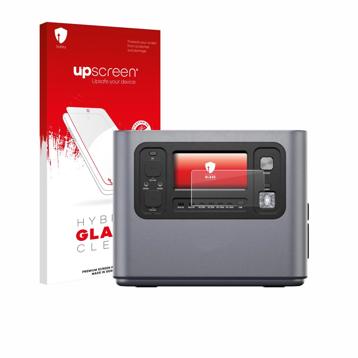 upscreen - Screenprotector voor Aferiy P280 - Folie Beschermfolie Beschermglas transparant