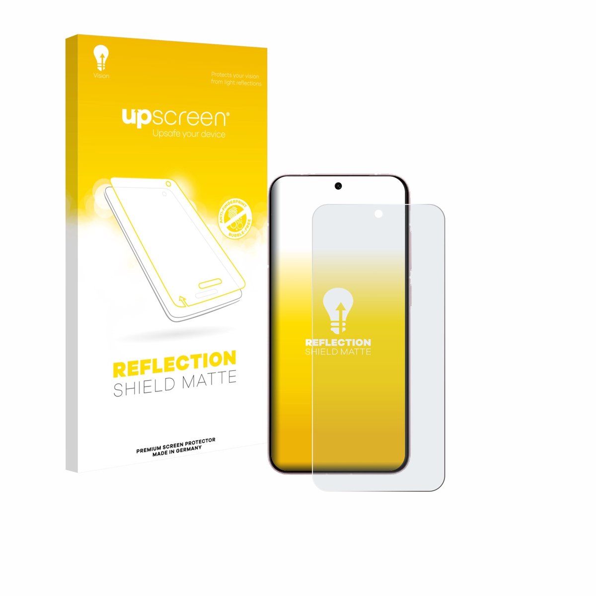 upscreen - Screenprotector voor Vivo X200 FE - Folie Beschermfolie anti glare matte