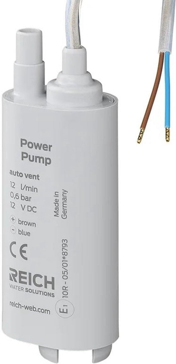12V Dompelpomp voor Camper en Caravan - 12L/min met Ontluchting