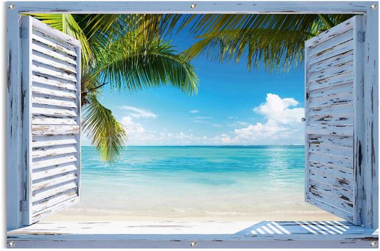 Affiche de jardin Plage tropicale