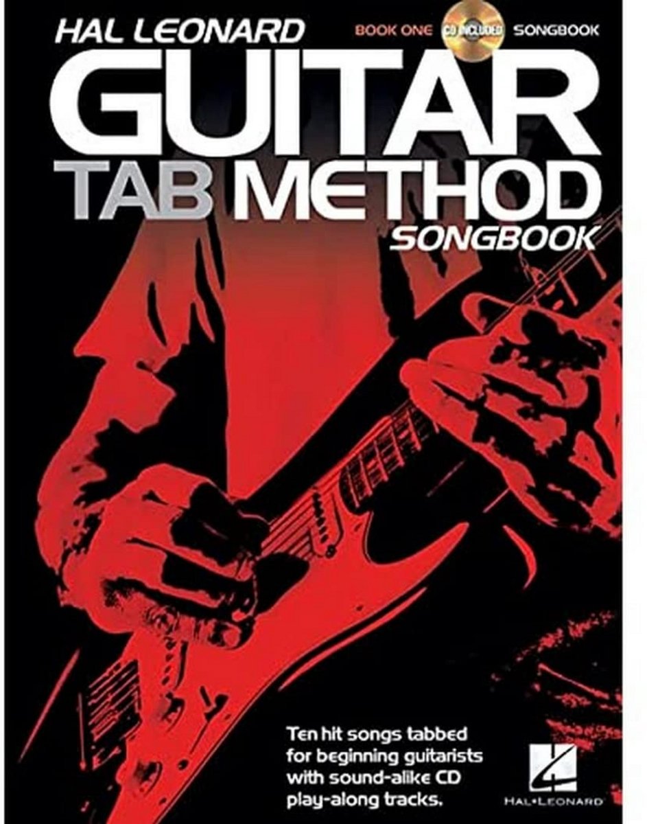 Gitaartabulatuur Songbook Deel 1 met CD en Online Audio voor Beginners