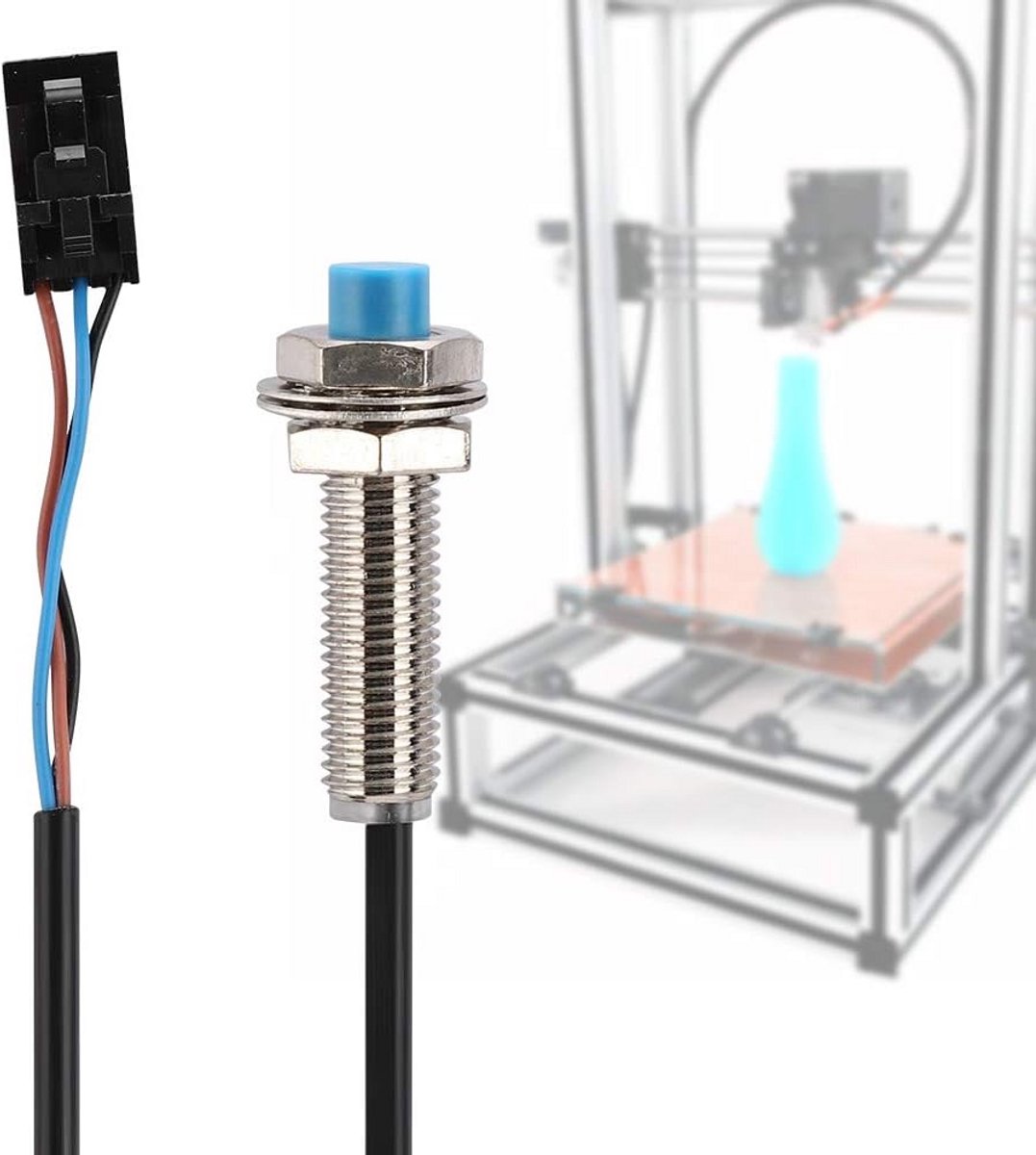 3D Printer Niveau Sensor Kabel voor Automatische Bed Nivellering Zwart