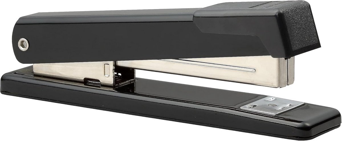 Klassieke metalen nietmachine voor op het bureau, full-strip capaciteit