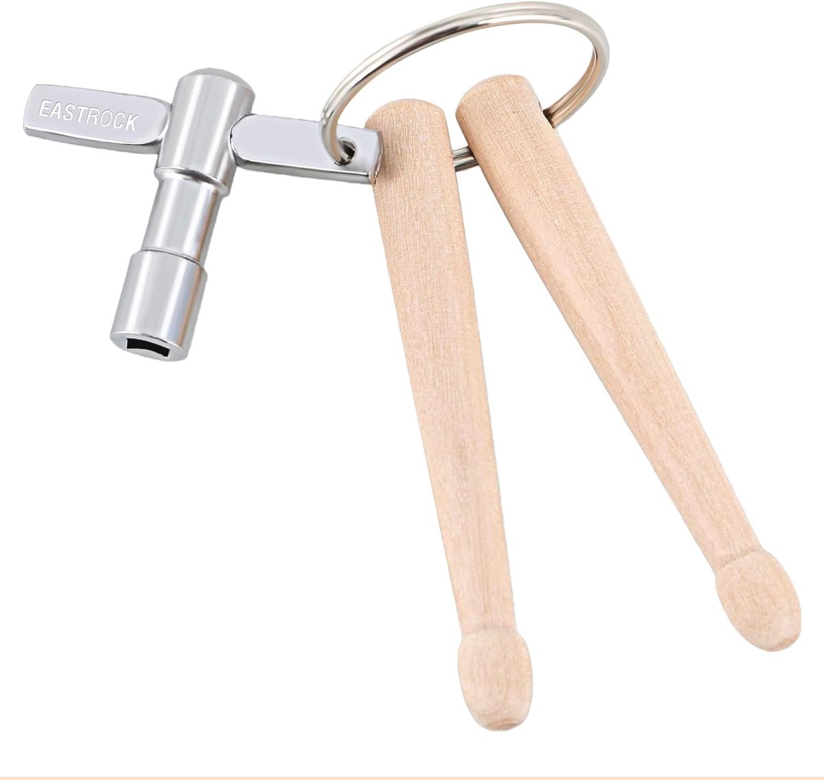 Mini Drumsticks - Percussie Accessoire - Sleuteldecoratie - Compact Formaat - 35 Inch - Zwart