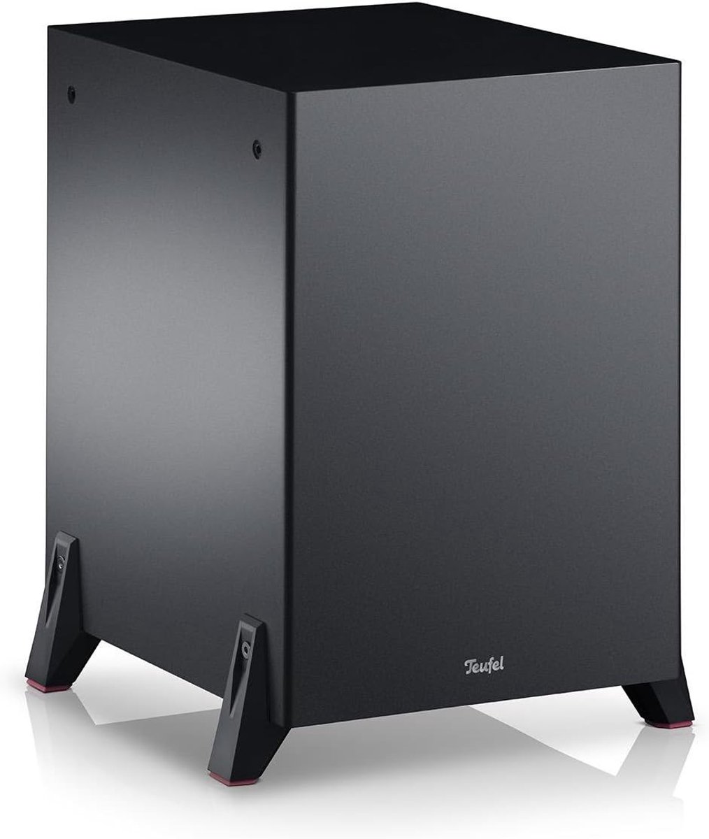 Krachtige Subwoofer - Diepe Bas - Home Cinema - Frontfire Downfire Mogelijk - 25cm Driver - Zwart