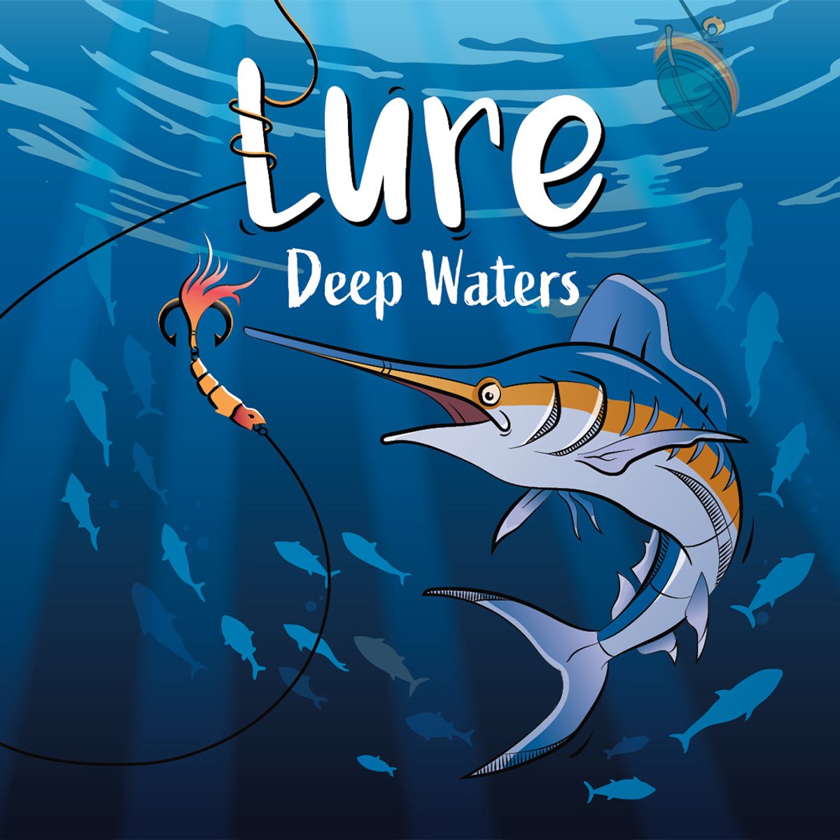 Lure Deepwaters - Uitbreiding - Dobbelspel - Engelstalig - Allplay