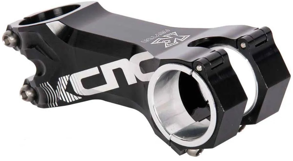 KCNC Reyton MTB Stuurpen Ø 35/31,8mm 17°, black Lengte stuurpen 90mm