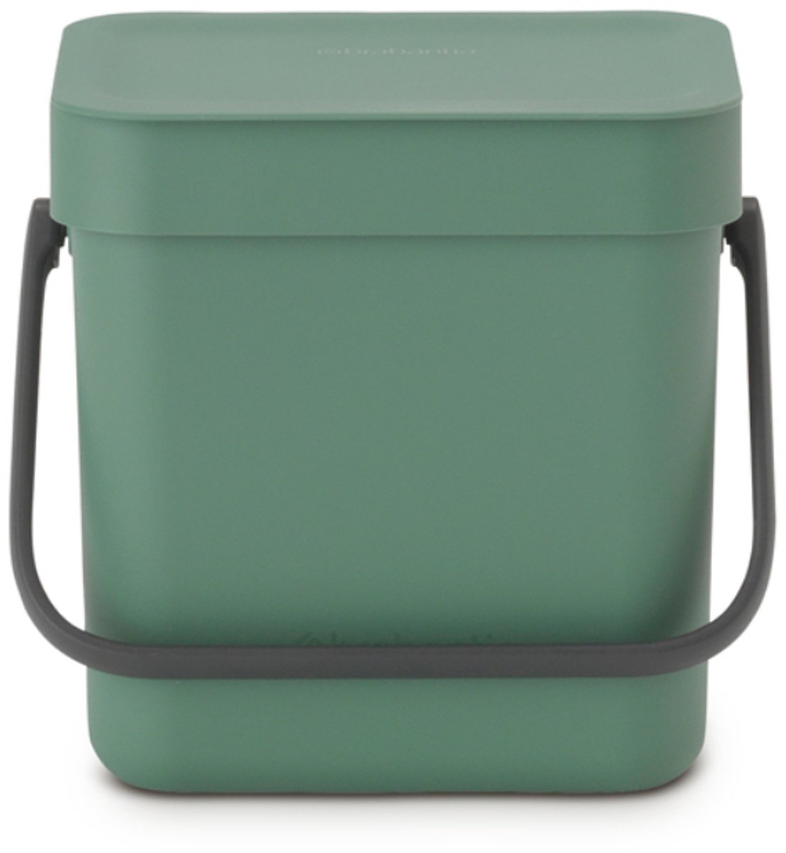 Bol.com Brabantia Sort & Go Aanrecht Afvalbakje - 3 liter - Fir Green aanbieding