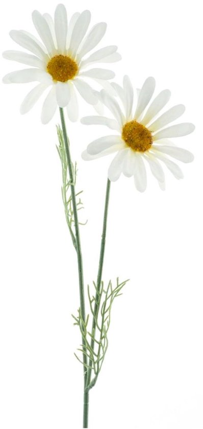Nova nature - Daisy Cordoba spray blanc 56 cm fleur artificielle