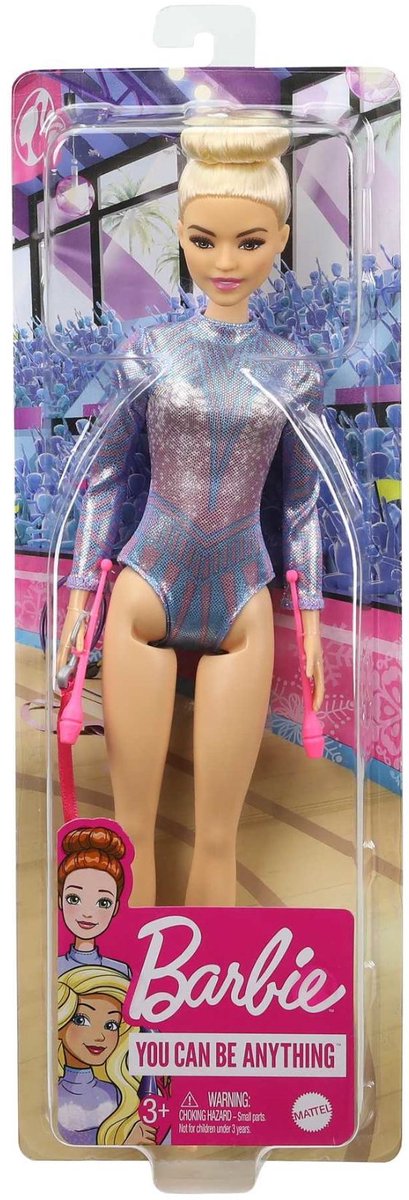 Barbie Careers Ritmisch Gymnaste - blond pop — afbeelding 9