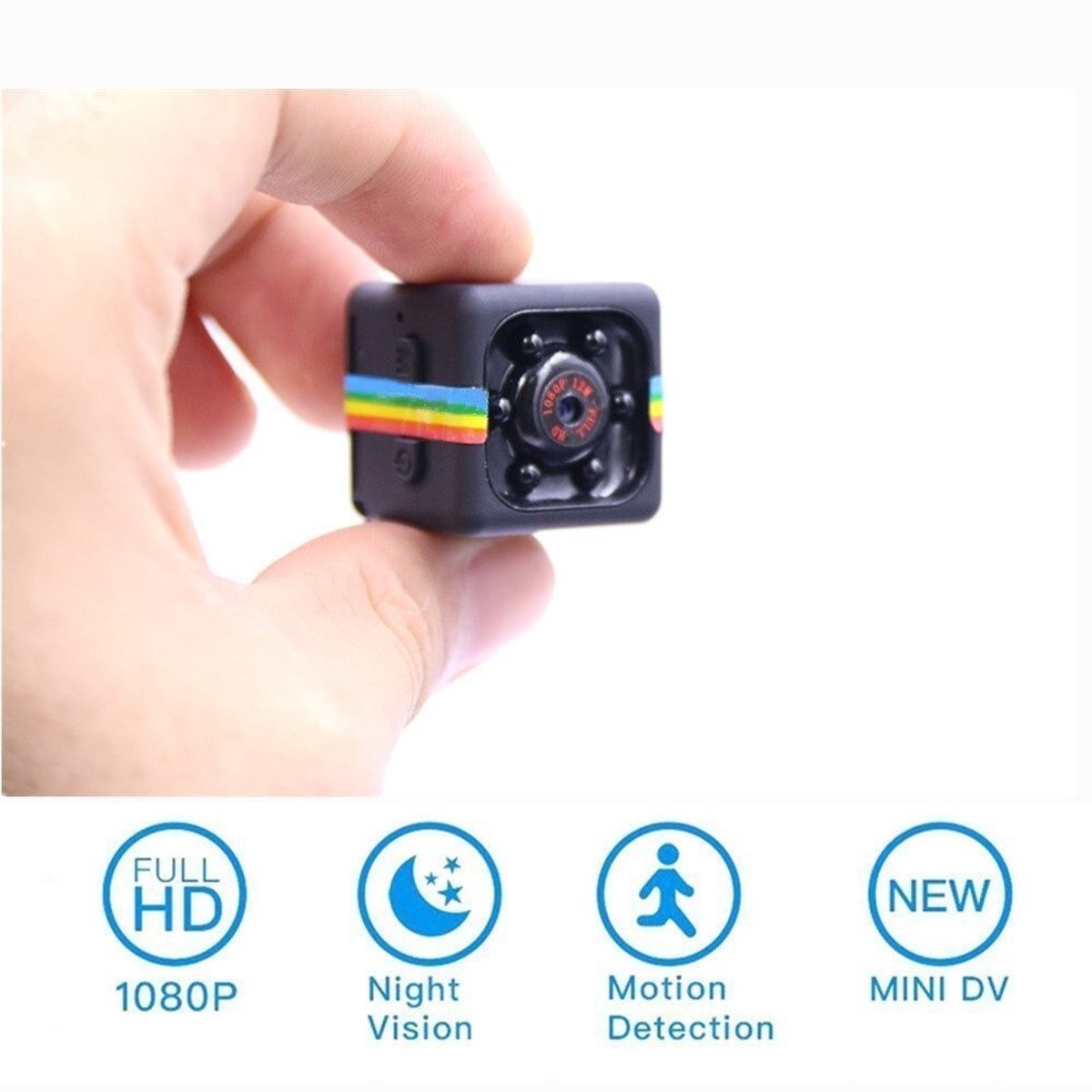 SQ11 Mini Camera Full HD 1080P – Nachtzicht – Mini Spy Camera – Beveiligingscamera