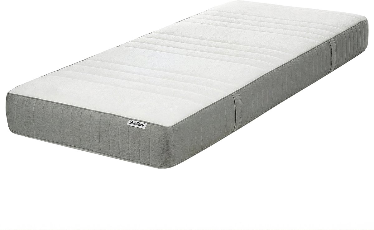 WHISPER - Traagschuimmatras medium - Wit - 90 x 200 cm - Polyester
