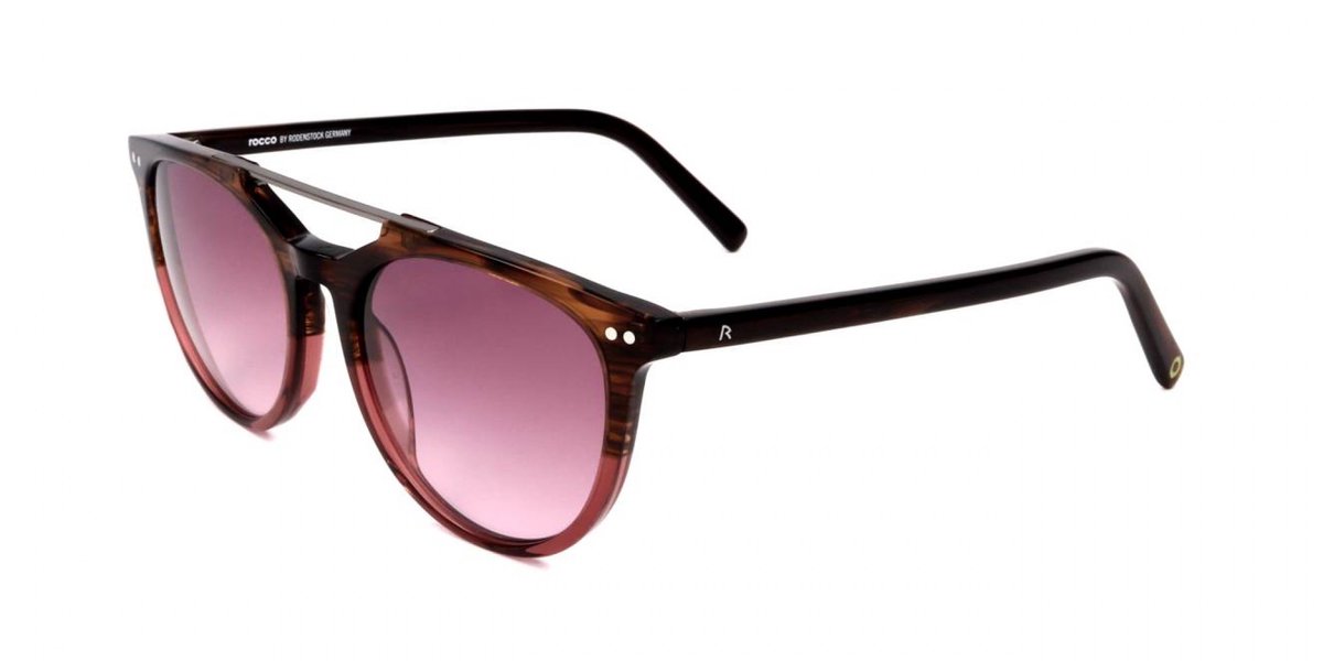 Rodenstock RR329 Brown purple gradient 52/18/140 WOMAN Zonnebrillen