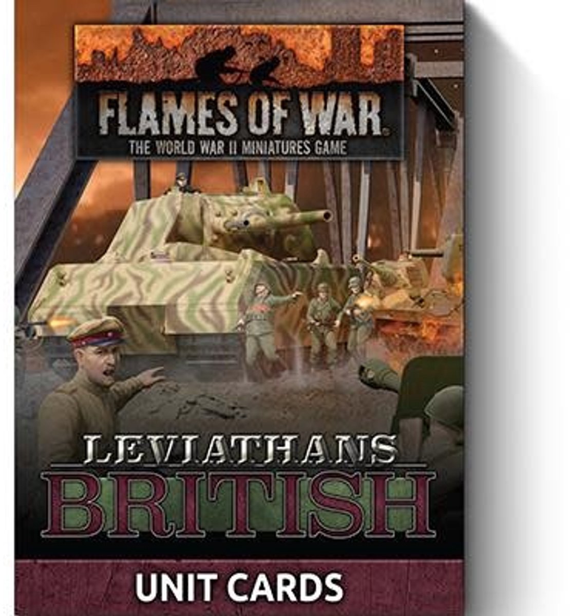 Late War Leviathans: British Unit Cards