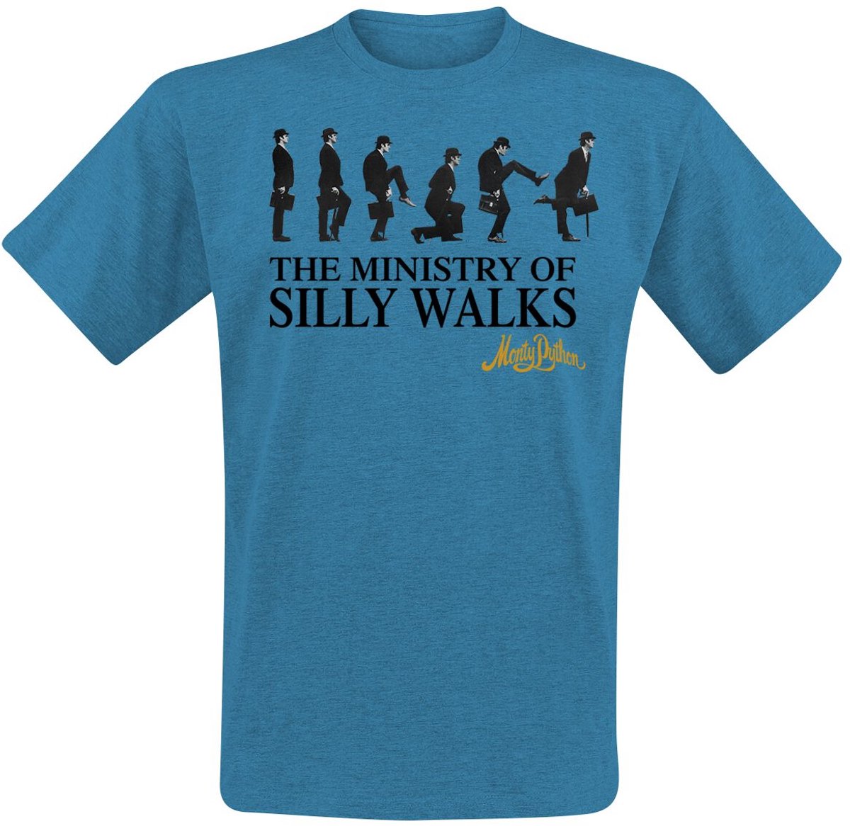 Monty Python Ministry of Silly Walks Heren T-shirt - meerkleurig - 3XL
