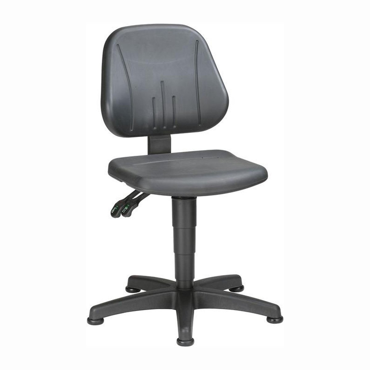 interstuhl Unitec bureaudraaistoel met vloerglijders - 9650-2000
