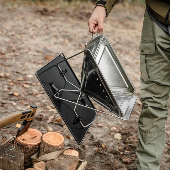 Offlander - Camping Grill - Opvouwbaar - Draagbaar - Groot van Merkloos — afbeelding 4