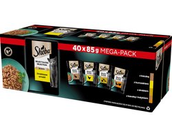 Sheba Selection - Droge Smaken - 40x85g