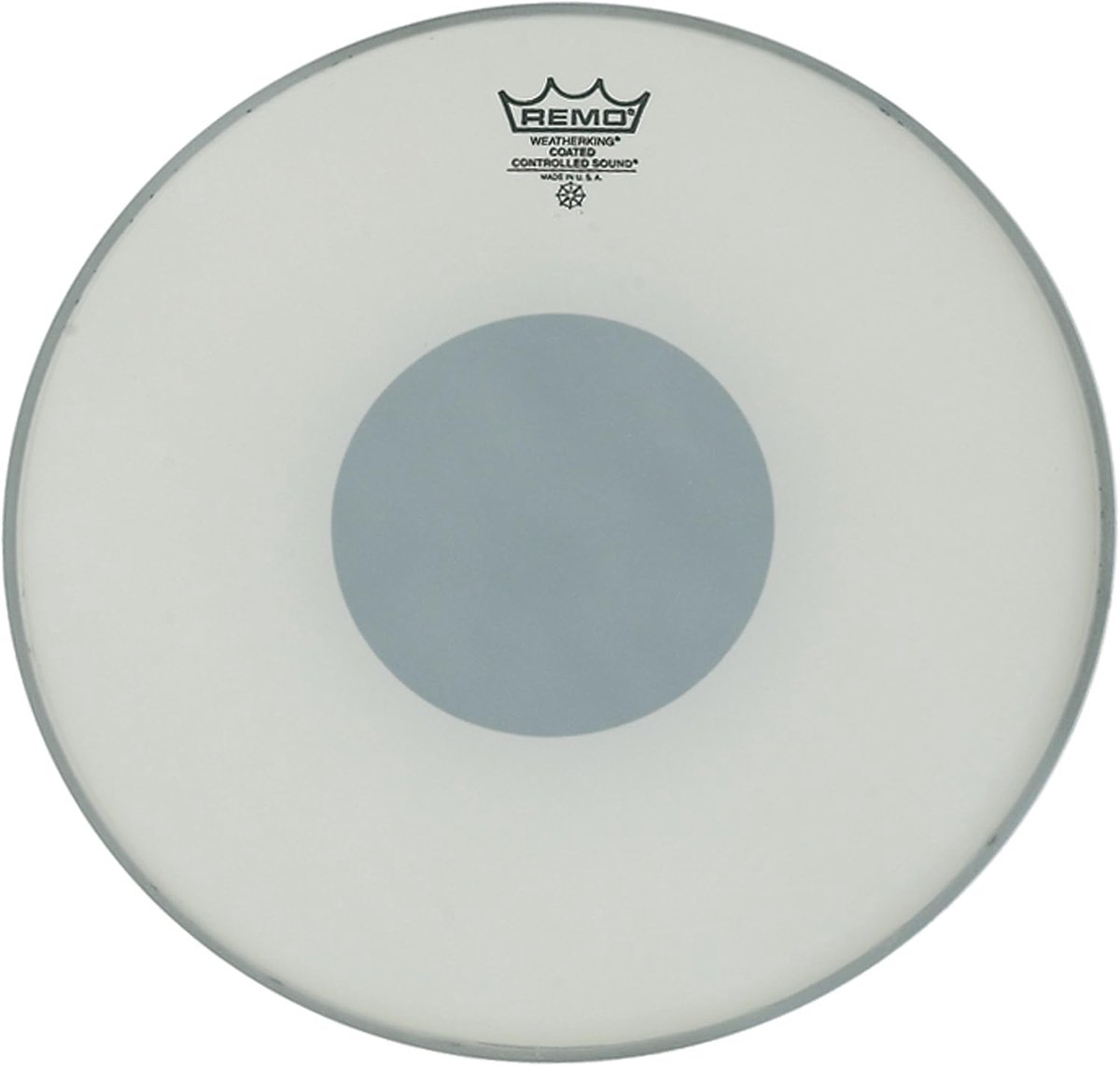 Drumvel Geborsteld Wit - Percussie Huid - Muziek Maken - Gecontroleerde Klank - 13 Inch - Wit