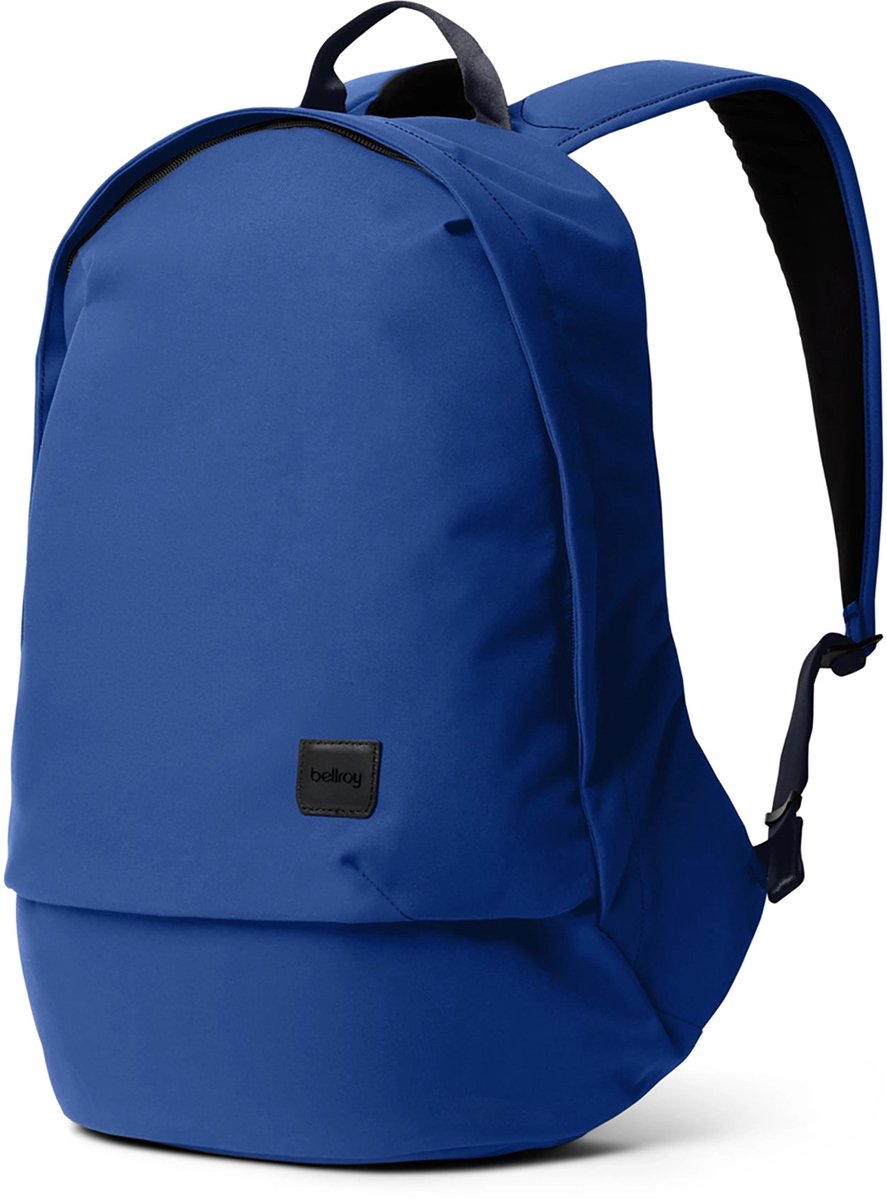 Bellroy Classic Rugzak – Opslagruimte voor 16” Laptop – Neerklapbaar Paneel voor Extra Gemak – Doorgang voor Bagage voor Makkelijk Reizen - Blauw