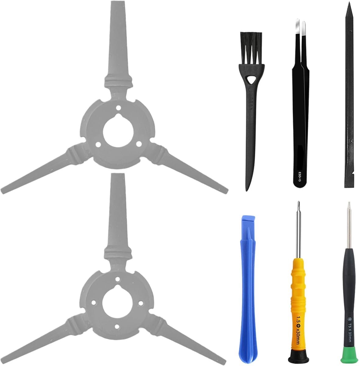 Dempers Drone Camera - Stabilisator Rubber - Trillingen Verminderen - Verlengde Staart Ontwerp - 2 x 5 x 5 cm
