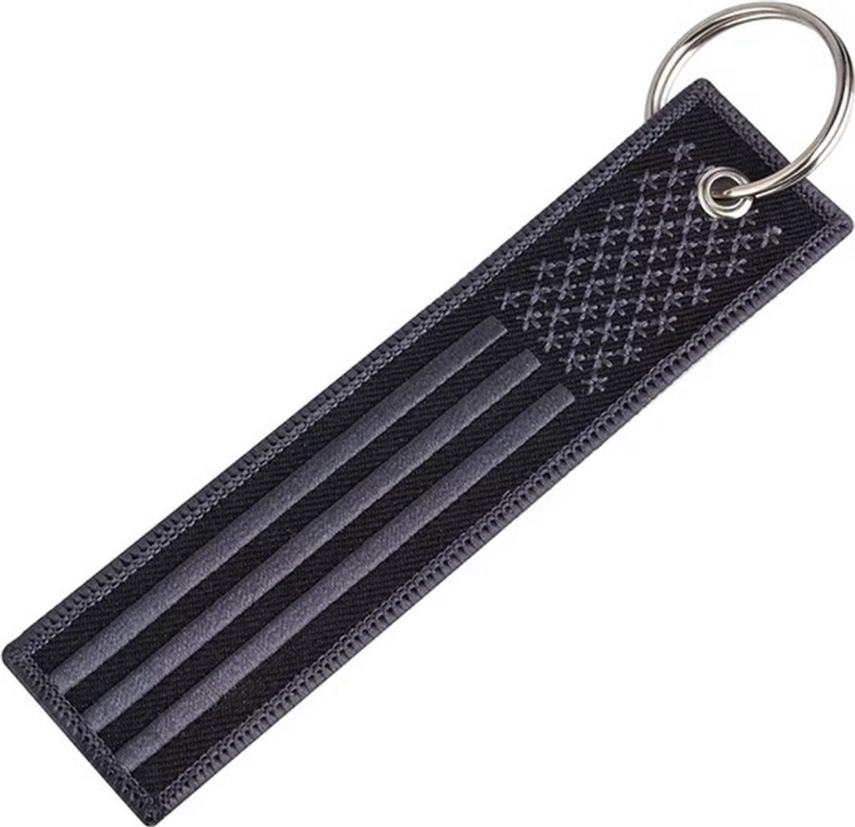 Fardmell Motor Sleutelhanger Heren – Auto Sleutelhanger – Amerikaanse Vlag USA – Biker Chopper – Route 66 Stijl – Zwart