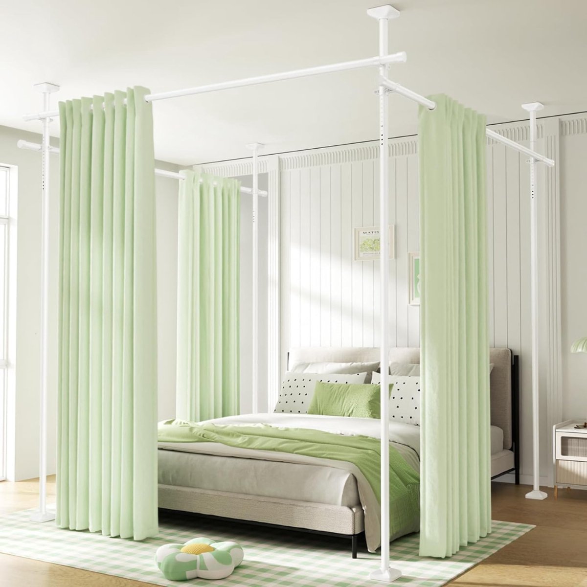 CLVP® Ruimteverdeler zonder Boren - Roomdivider - Kamerscherm - Scheidingswand