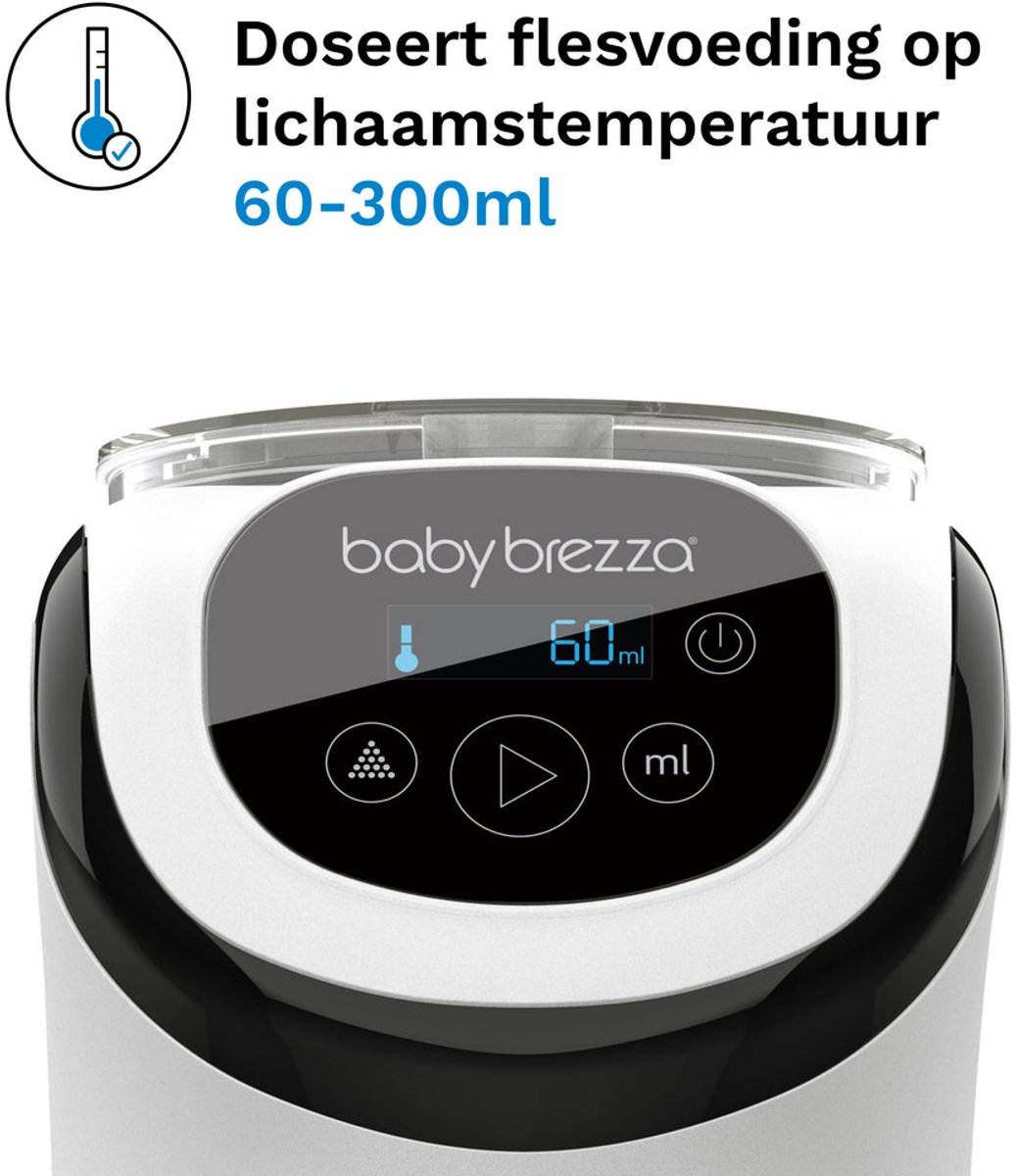 Baby Brezza Formula Pro Mini - Compacte Flesvoeding Maker - Wit thumbnail 3