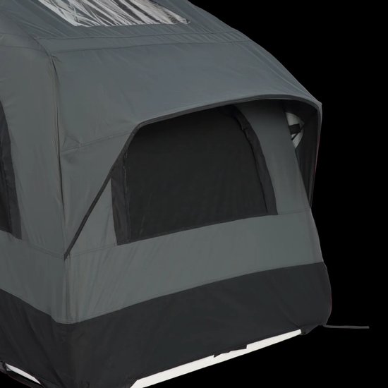 Sensova - Opblaasbare Daktent Auto Grijs/Zwart - 2 Personen + Kind - Inclusief Handpomp, Matras en Ladder - Waterdicht PU3000mm, UV50+ - Snelle Opzet 5 Min - Geschikt voor SUV, Jeep en Dakdragers Avontuur Kamperen van Merkloos — afbeelding 4