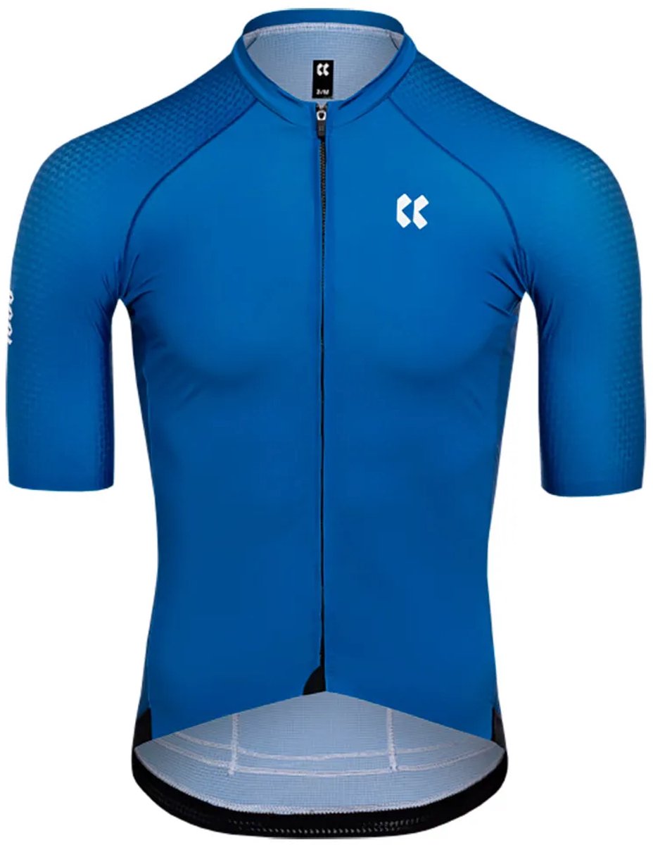 Kalas Passion Z6 Razor Korte Mouw Wielertrui Blauw M Man