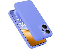 Cadorabo Hoesje geschikt voor Realme 14T / 14 5G Case in Liquid Lichte Paars Beschermhoes gemaakt van flexibel TPU silicone etui cover mobiele telefoonhoesje