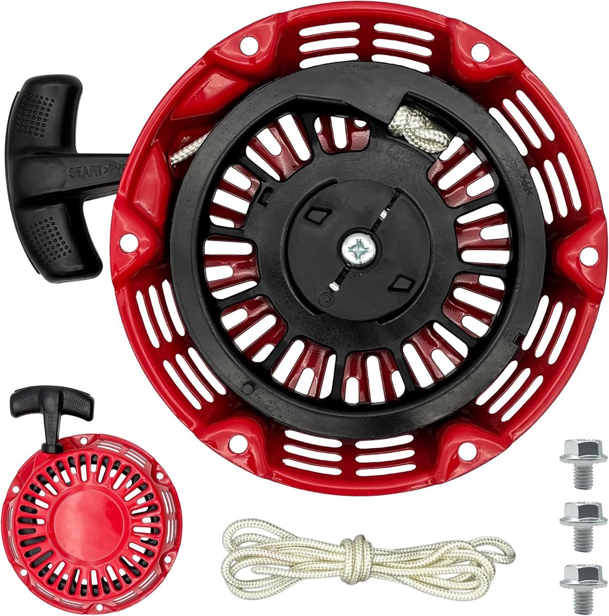 Geschikt voor Honda GX120 GX160 GX200 4.0 5.5 6.5 pk 3000 watt generator startset Geschikt voor trekkoord 28400-Z4M-306ZB