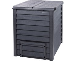 GARANTIA THERMO-WOOD compostbak 400 L antraciet-bruin