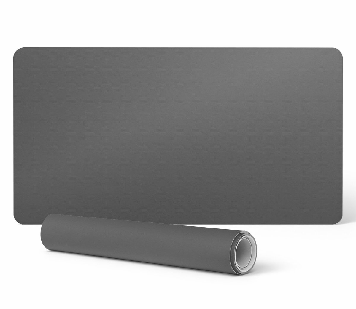 Gaming muis- en toetsenbordmat, grijsbruin, 100x50 cm