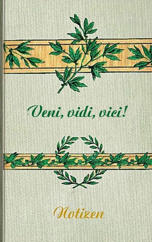 Veni Vidi Vici (Notizbuch) - cover