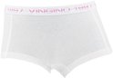 Witte Vingino boxer met witte tailleband met logo.