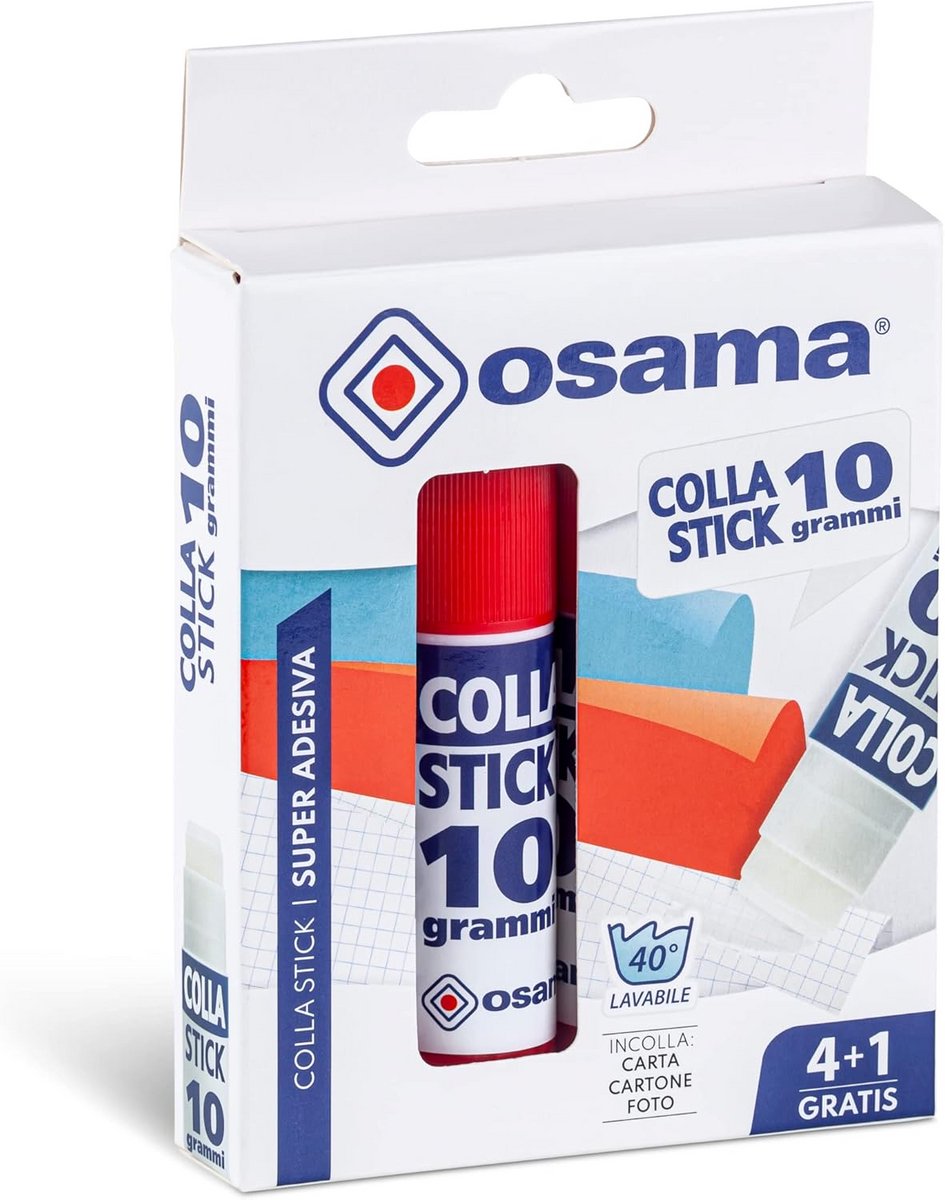 Extra sterke lijmstift set school kantoor knutselen 4+1 gratis 10g